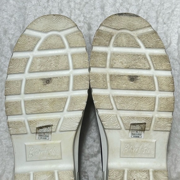 Blowfish Womens Black Malibu Rockstar Baddie Mid Top Sneakers Boots Shoes SZ 7 - Picture 10 of 12